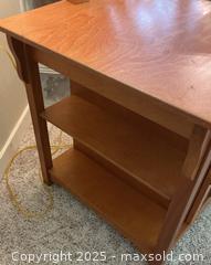 MaxSold Auction: Two Small Craftsman Tables - Port Ludlow (Washington, USA) PARTNER MANAGED Estate Sale Online Auction - Fair Wind Court