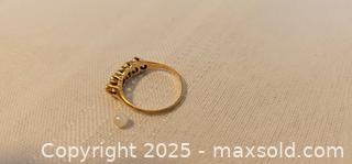 MaxSold Auction: Antique 14K Gold Ring with Pearls - Russell (Ontario, Canada) SELLER MANAGED Downsizing Online Auction - George Street