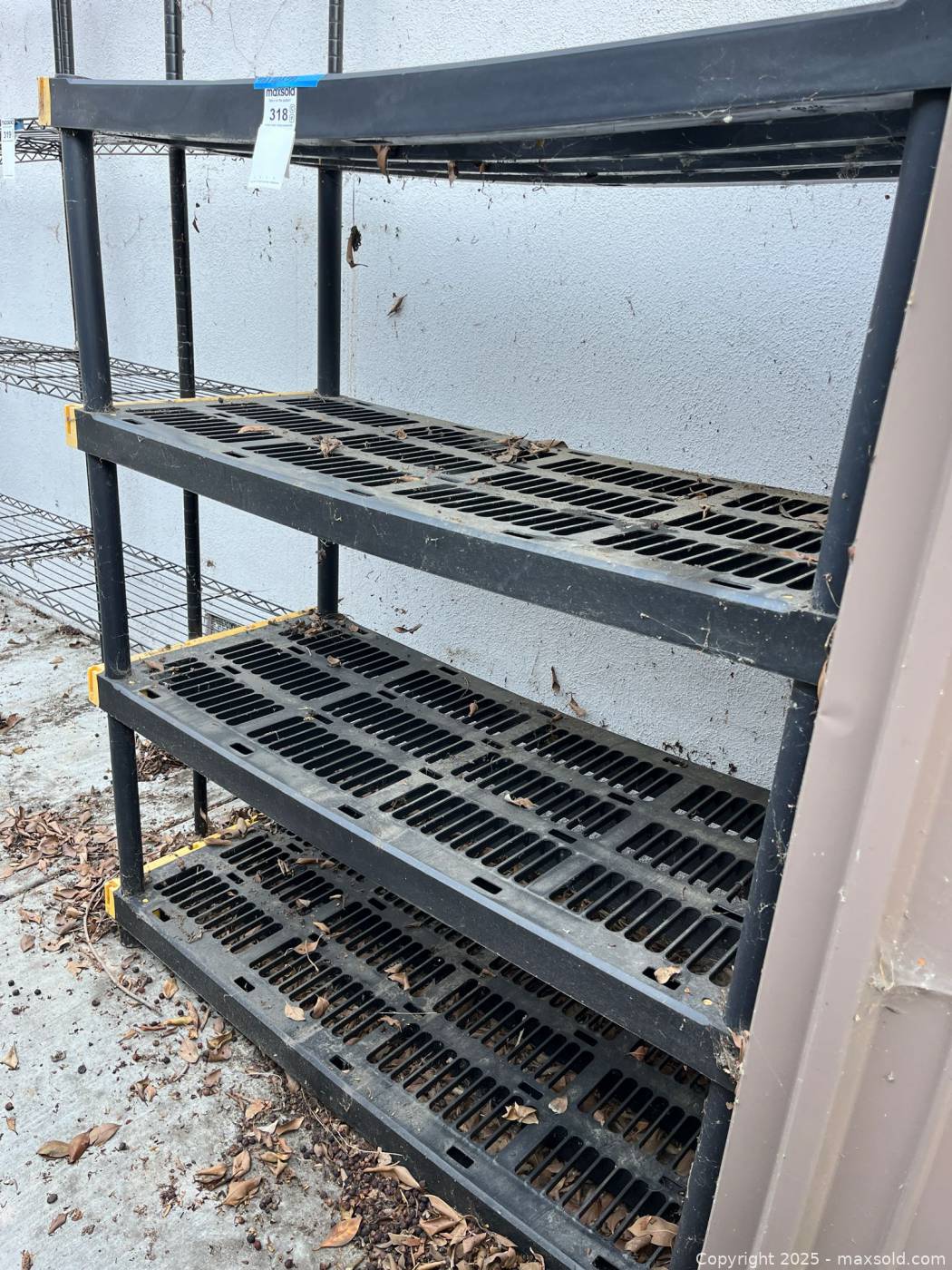 Freestanding 4-Tier Utility Shelving Rack, A | Los Angeles (California ...