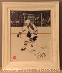MaxSold Auction: Autographed Wayne Gretzky Framed Photo – 11&#34; x 13&#34; - Ottawa (Ontario, Canada) SELLER MANAGED Estate Sale Online Auction - Adam Baker Way