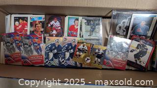 MaxSold Auction: Bulk Hockey Card Lot 2000+ Cards Mixed Years Inserts Stars - Ottawa (Ontario, Canada) SELLER MANAGED Estate Sale Online Auction - Adam Baker Way