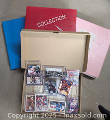 MaxSold Auction: Large Vintage &#38; Modern Hockey Card Collection – 3 Binders Plus Storage Box – 4500+ Cards - Ottawa (Ontario, Canada) SELLER MANAGED Estate Sale Online Auction - Adam Baker Way
