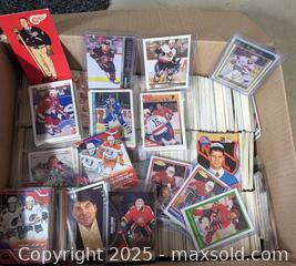 MaxSold Auction: Massive Hockey Card Lot – 3500+ Cards – Autographs, Rookies, Variants &#38; Maurice Richard Print - Ottawa (Ontario, Canada) SELLER MANAGED Estate Sale Online Auction - Adam Baker Way