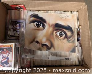 MaxSold Auction: Massive Hockey Card Lot – 3500+ Cards – Autographs, Rookies, Variants &#38; Maurice Richard Print - Ottawa (Ontario, Canada) SELLER MANAGED Estate Sale Online Auction - Adam Baker Way