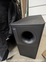 MaxSold Auction: Yamaha HTR-6260 AV Receiver with Bose Acoustimass 5 Series II Speaker System – Tested &#38; Working - Ottawa (Ontario, Canada) SELLER MANAGED Estate Sale Online Auction - Adam Baker Way