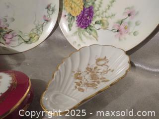MaxSold Auction: **Antique U.C Limoges France Hand Painted Plate Floral SIGNED**  - Colorado Springs (Colorado, USA) SELLER MANAGED Estate Sale Online Auction - Mcnichols Court (CONDO)                  