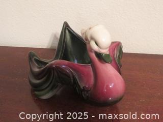 MaxSold Auction: **Antique Vintage HULL Mother Goose Mama Duck Wings Open Planter** - Colorado Springs (Colorado, USA) SELLER MANAGED Estate Sale Online Auction - Mcnichols Court (CONDO)                  