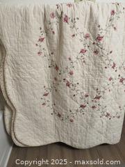 MaxSold Auction: **Better Homes &#38; Garden Hannelore Roses King Quilt** - Colorado Springs (Colorado, USA) SELLER MANAGED Estate Sale Online Auction - Mcnichols Court (CONDO)                  