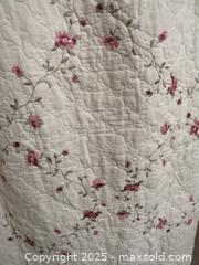 MaxSold Auction: **Better Homes &#38; Garden Hannelore Roses King Quilt** - Colorado Springs (Colorado, USA) SELLER MANAGED Estate Sale Online Auction - Mcnichols Court (CONDO)                  