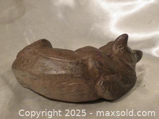 MaxSold Auction: **Brown Cast Iron Cat**  - Colorado Springs (Colorado, USA) SELLER MANAGED Estate Sale Online Auction - Mcnichols Court (CONDO)                  