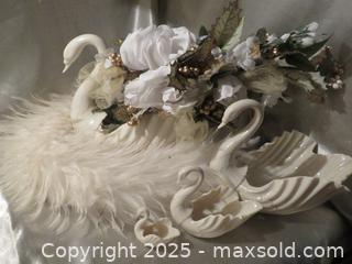 MaxSold Auction: **Gorgeous Elegant Vintage Lenox Swans**  - Colorado Springs (Colorado, USA) SELLER MANAGED Estate Sale Online Auction - Mcnichols Court (CONDO)                  