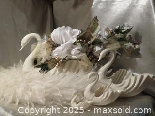 MaxSold Auction: **Gorgeous Elegant Vintage Lenox Swans**  - Colorado Springs (Colorado, USA) SELLER MANAGED Estate Sale Online Auction - Mcnichols Court (CONDO)                  