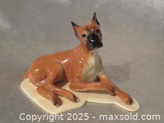 MaxSold Auction: **Hagen Renaker Boxer Dog ** PEDIGREE LINE ** Bruce** - Colorado Springs (Colorado, USA) SELLER MANAGED Estate Sale Online Auction - Mcnichols Court (CONDO)                  