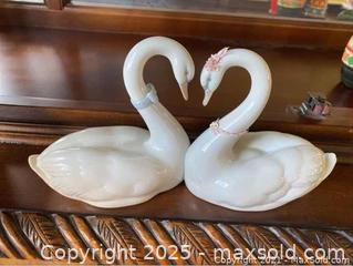 MaxSold Auction: **Lladro Endless Love Swans**  - Colorado Springs (Colorado, USA) SELLER MANAGED Estate Sale Online Auction - Mcnichols Court (CONDO)                  