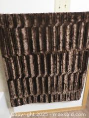MaxSold Auction: Luxurious &#38; Dreamy Chocolate Fur-Like Throw - Colorado Springs (Colorado, USA) SELLER MANAGED Estate Sale Online Auction - Mcnichols Court (CONDO)                  
