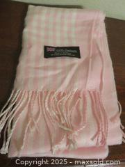 MaxSold Auction: **New Pink Cashmere Scarf Made in Scotland** - Colorado Springs (Colorado, USA) SELLER MANAGED Estate Sale Online Auction - Mcnichols Court (CONDO)                  