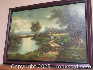 MaxSold Auction: **Stunning Vintage Signed Oil Painting** - Colorado Springs (Colorado, USA) SELLER MANAGED Estate Sale Online Auction - Mcnichols Court (CONDO)                  
