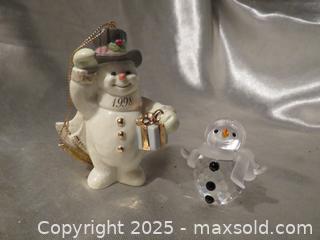 MaxSold Auction: **Swarovski Snowman**  - Colorado Springs (Colorado, USA) SELLER MANAGED Estate Sale Online Auction - Mcnichols Court (CONDO)                  