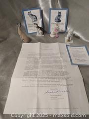 MaxSold Auction: **The Franklin Mint Curio Cabinet Cat Collection** - Colorado Springs (Colorado, USA) SELLER MANAGED Estate Sale Online Auction - Mcnichols Court (CONDO)                  