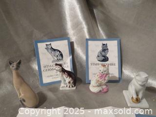 MaxSold Auction: **The Franklin Mint Curio Cabinet Cat Collection** - Colorado Springs (Colorado, USA) SELLER MANAGED Estate Sale Online Auction - Mcnichols Court (CONDO)                  