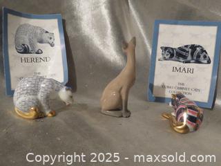 MaxSold Auction: **The Franklin Mint Curio Cabinet Cat Collection** - Colorado Springs (Colorado, USA) SELLER MANAGED Estate Sale Online Auction - Mcnichols Court (CONDO)                  