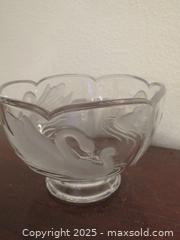 MaxSold Auction: **Vintage France 24% Lead Crystal Swan Bowl**  - Colorado Springs (Colorado, USA) SELLER MANAGED Estate Sale Online Auction - Mcnichols Court (CONDO)                  