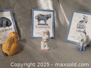 MaxSold Auction: **Vintage Franklin Mint Curio Cabinet Cat Collection** - Colorado Springs (Colorado, USA) SELLER MANAGED Estate Sale Online Auction - Mcnichols Court (CONDO)                  