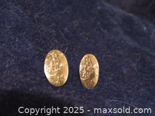 MaxSold Auction: **Vintage Gold Earrings**  - Colorado Springs (Colorado, USA) SELLER MANAGED Estate Sale Online Auction - Mcnichols Court (CONDO)                  