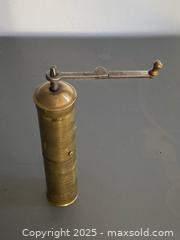 MaxSold Auction: Antique Brass Coffee Mill - Hamilton (Ontario, Canada) SELLER MANAGED Downsizing Online Auction - Napier Street