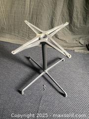 MaxSold Auction: Eames for Herman Miller Round Contract Table with Universal Aluminium Base - Hamilton (Ontario, Canada) SELLER MANAGED Downsizing Online Auction - Napier Street