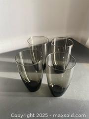 MaxSold Auction: Holmegaard Smoke Highball Set of 4 Made in Denmark, MCM - Hamilton (Ontario, Canada) SELLER MANAGED Downsizing Online Auction - Napier Street