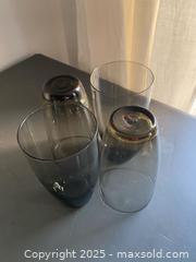 MaxSold Auction: Holmegaard Smoke Highball Set of 4 Made in Denmark, MCM - Hamilton (Ontario, Canada) SELLER MANAGED Downsizing Online Auction - Napier Street