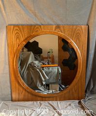 MaxSold Auction: Huge MCM Solid Wood Mirror - Hamilton (Ontario, Canada) SELLER MANAGED Downsizing Online Auction - Napier Street