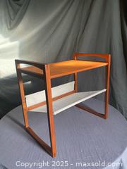MaxSold Auction: Kai Kristiansen for Sika Mobler - Magazine Rack/End Table - Hamilton (Ontario, Canada) SELLER MANAGED Downsizing Online Auction - Napier Street