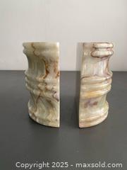 MaxSold Auction: Vintage Carved Onyx Bookends - Hamilton (Ontario, Canada) SELLER MANAGED Downsizing Online Auction - Napier Street