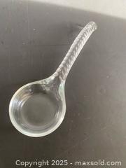 MaxSold Auction: Vintage Glass Serving Spoon - Hamilton (Ontario, Canada) SELLER MANAGED Downsizing Online Auction - Napier Street