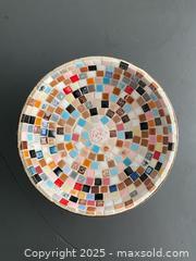 MaxSold Auction: Vintage Mid Century Mosaic Tile Bowl - Hamilton (Ontario, Canada) SELLER MANAGED Downsizing Online Auction - Napier Street