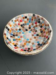 MaxSold Auction: Vintage Mid Century Mosaic Tile Bowl - Hamilton (Ontario, Canada) SELLER MANAGED Downsizing Online Auction - Napier Street