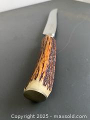 MaxSold Auction: Vintage Sheffield Antler Handle Carving Cutting Utensil - Hamilton (Ontario, Canada) SELLER MANAGED Downsizing Online Auction - Napier Street