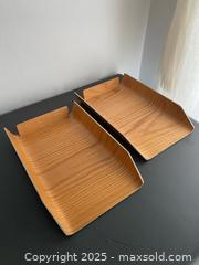 MaxSold Auction: Walter Depping Bentwood Paper/Office Trays MCM - Hamilton (Ontario, Canada) SELLER MANAGED Downsizing Online Auction - Napier Street