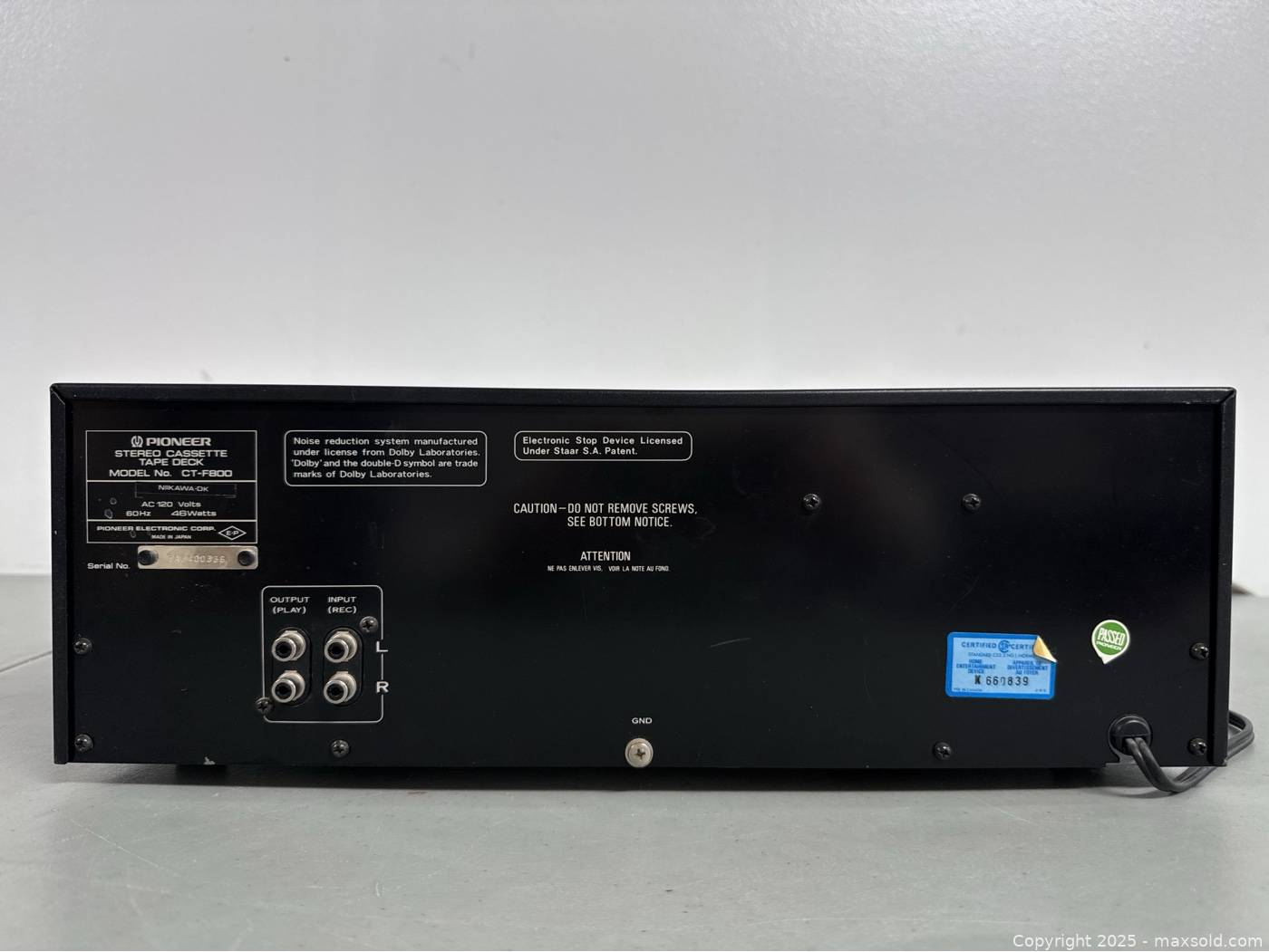 Luxman G-11 graphic frequency equalizer | Maxsold