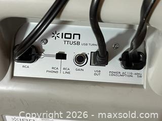 MaxSold Auction: ION TTUSB Turntable  - Toronto (Ontario, Canada) SELLER MANAGED Downsizing Online Auction - Mount Pleasant Road