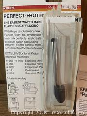MaxSold Auction: Krupps Perfect Frother - Toronto (Ontario, Canada) SELLER MANAGED Downsizing Online Auction - Mount Pleasant Road