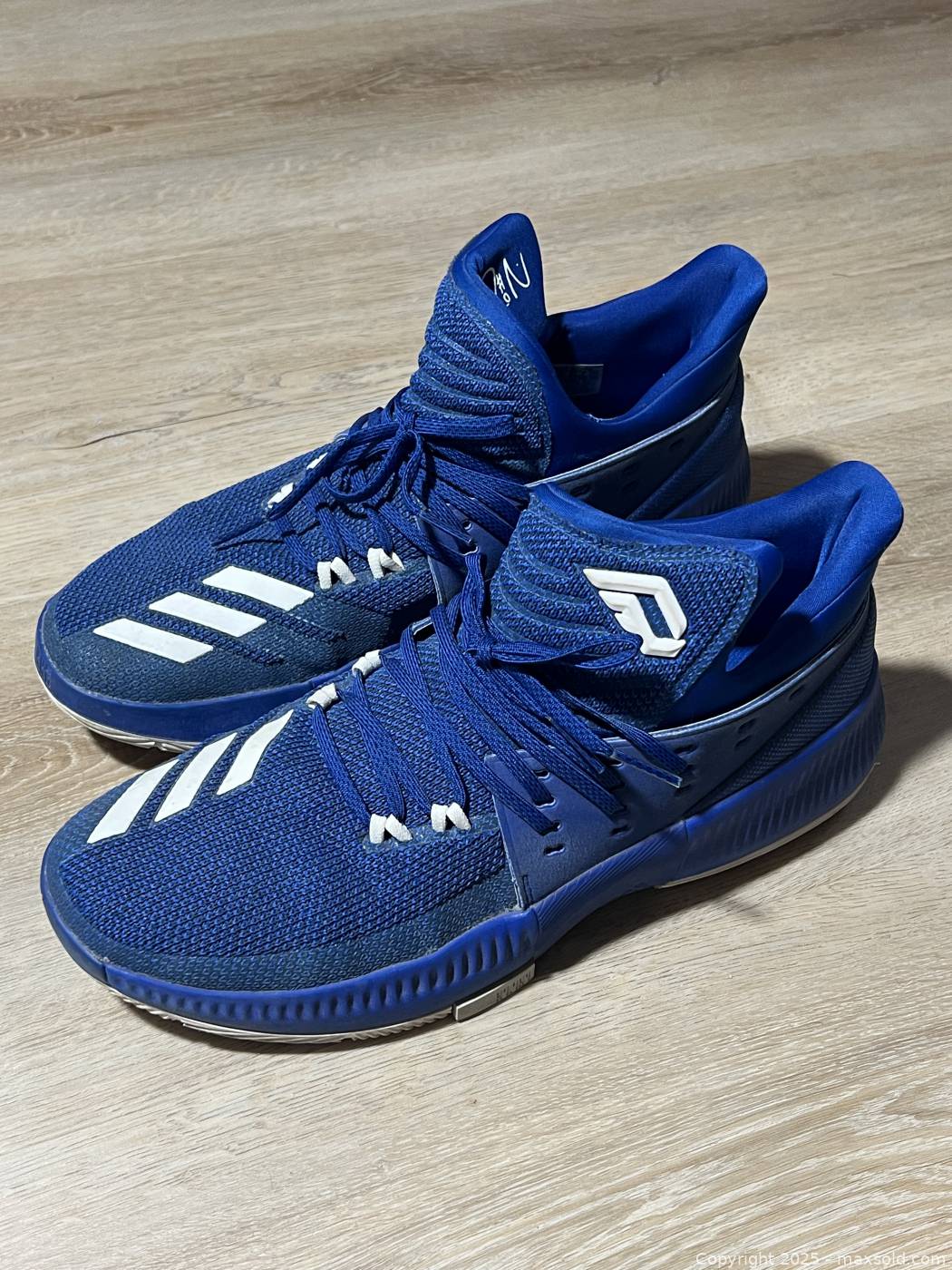 damian lillard shoes navy blue