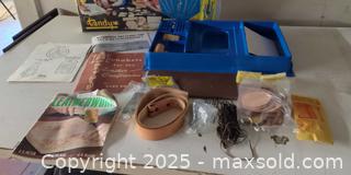 MaxSold Auction: 1970s Tandy leathercraft kit - Plainville (Massachusetts, USA) SELLER MANAGED Downsizing Online Auction -  West Bacon Street