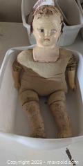 MaxSold Auction: Antique Composition Head &#38; Limb Doll with Cloth Body, 16–20 in - Plainville (Massachusetts, USA) SELLER MANAGED Downsizing Online Auction -  West Bacon Street