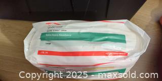 MaxSold Auction: Cardinal Health SURE CARE Ultra Adult Protective Briefs, Large, 18  - Plainville (Massachusetts, USA) SELLER MANAGED Downsizing Online Auction -  West Bacon Street