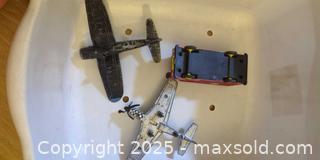 MaxSold Auction: Diecast Toy Vehicles Lot: 2 Airplanes &#38; 1 Van, USAAF Markings - Plainville (Massachusetts, USA) SELLER MANAGED Downsizing Online Auction -  West Bacon Street