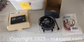 MaxSold Auction: Lot: AMD CPU Cooler, ZASLUKE USB3.0 HDMI Capture, SpiritLED Splitters - Plainville (Massachusetts, USA) SELLER MANAGED Downsizing Online Auction -  West Bacon Street