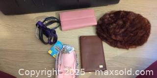 MaxSold Auction: Lot: Faux Fur Hat, Wallets, Coin Purse & Lanyards - Plainville (Massachusetts, USA) SELLER MANAGED Downsizing Online Auction -  West Bacon Street